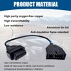 UHANBUT OBD1 to OBD2 GM Adapter, OBD1 12 Pins to