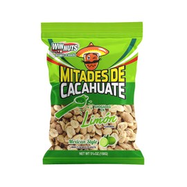Winnuts Mitades de Cacahuate Limón 5.25oz (5 pack)