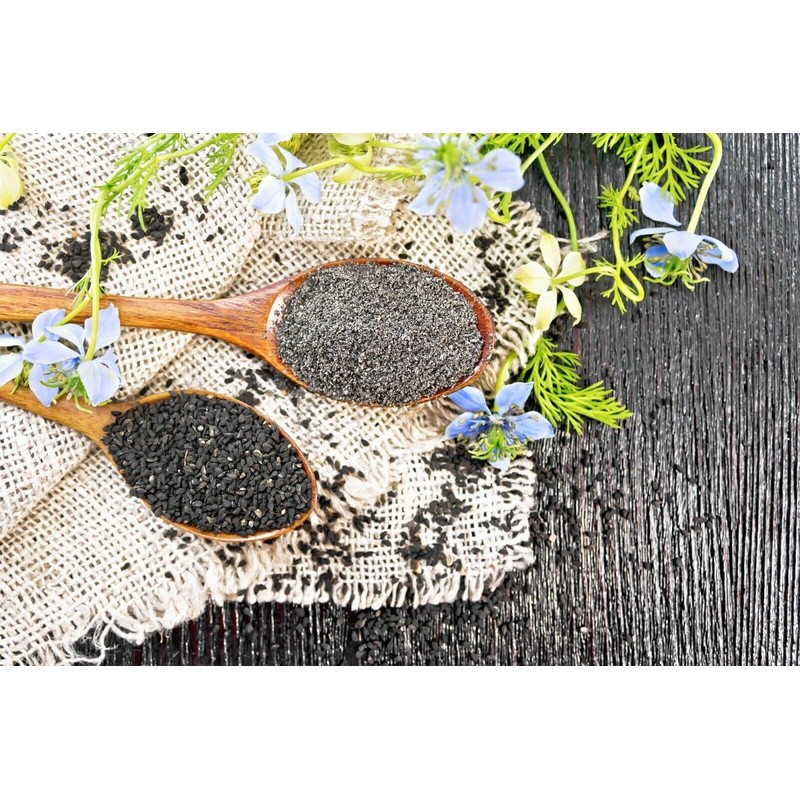 Black Cumin Seed Powder Ground 8 oz. - Nigella Sativa