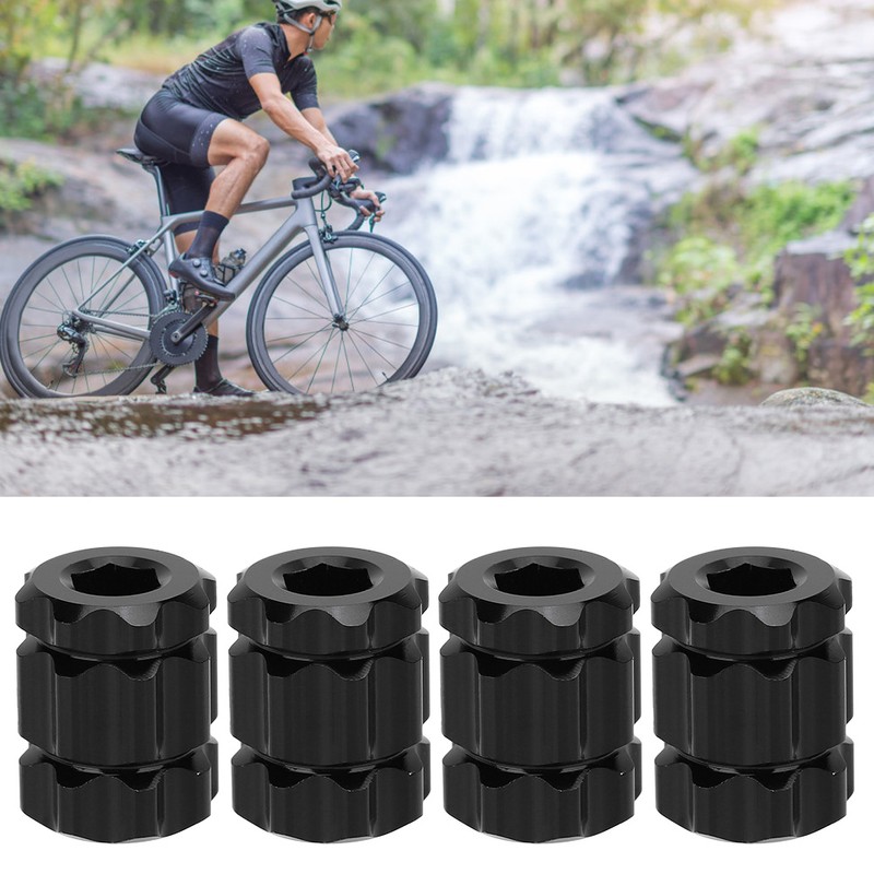 4Pcs Integrated Hollow Crank Cover Remover Tool Mountain Road Bike