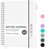 RETTACY Notebook A5 Bullet Dot Journals for Women, Grid Wirebound