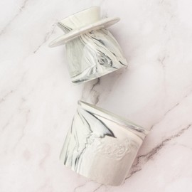 Butter Crock for Counter, French Butter Dish with Knife, for Spreadable Butter, Butter Dish with Lid, Stone Pattern