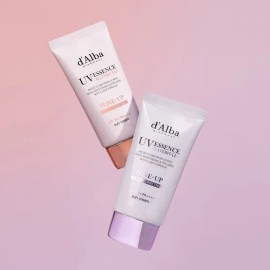 Dalba [교차]핑크 톤업 선크림 50ml+퍼플 톤업 선크림 50ml [Cross] Pink Tone-Up Sunscreen 50ml + Purple Tone-Up Sunscreen 50ml