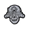 2 PCS AliPlus Skull Night Vision Goggles Patches Luminous Glow