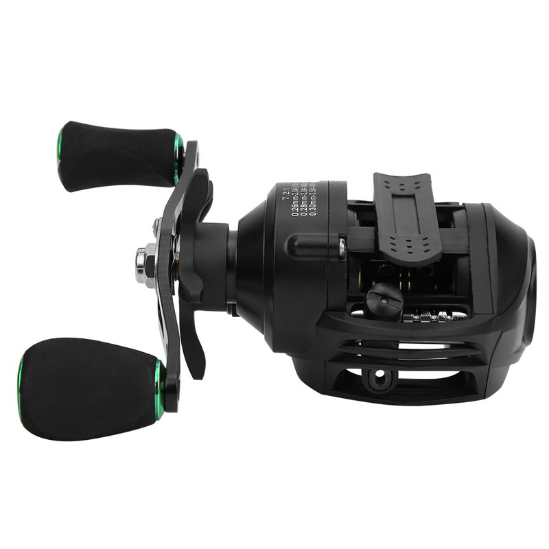 HL Metal Wheel Baitcasting Reel Left/Right Hand Magnetic Brake Fishing