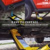 Rubber Floor Jack Extension,Increase Friction and Stability of Jack Pads