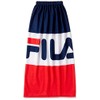Fila 429800 Men's Color Block Wrap Towel, red