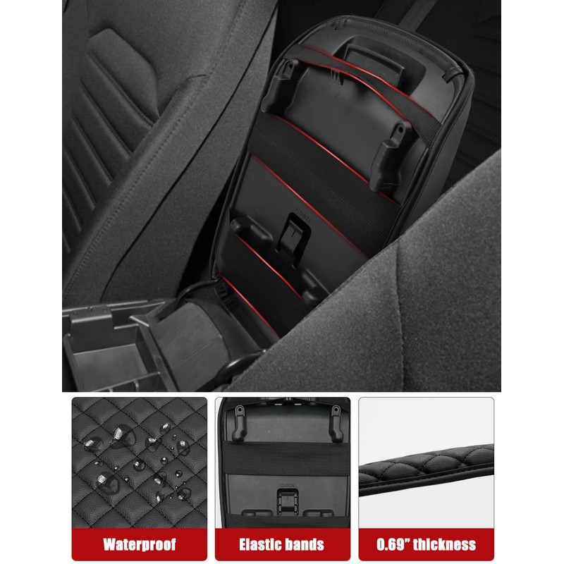 KBH Center Console Armrest Cover for Ford Fusion 2013 2014