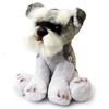 Schnauzer Cuddly Toy Dog Grey Plush Toy Cuddly Dog Tuska