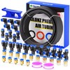 TAILONZ PNEUMATIC Black 6mm OD 4mm ID Polyurethane PU Air