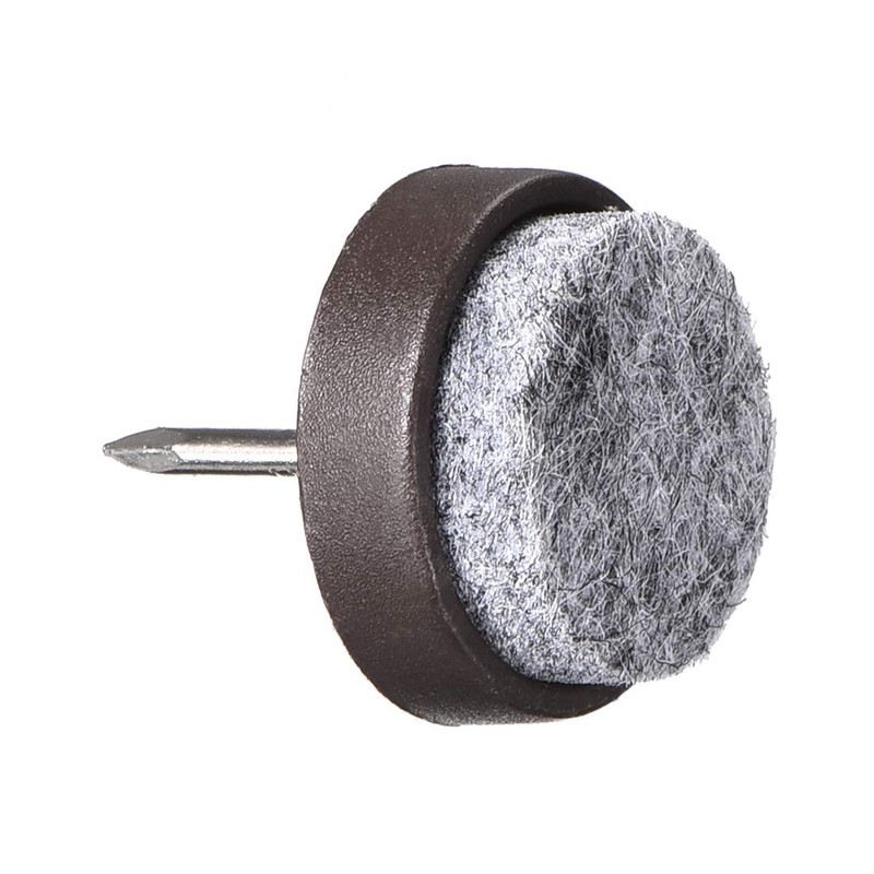 sourcing map Nail On Furniture Felt Pads Glide Chair Table