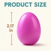 Coynurex 54PCS Fillable Easter Eggs – 2.17'' Plastic Hinged Eggs