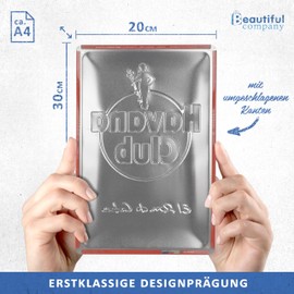 BC® Tin Sign Retro 20 x 30 cm Havana Club Logo, Vintage Decoration Made of Metal, Design as a Gift Idea for Havana Fans