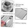 TEHAUX Stainless Steel Vent Grille with Adjustable Louvers Rainproof Wall