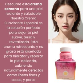 Crema Suavizante Coreana Para Piel Delicada - Hidratacin Todo Tipo De Piel Danoche                                                                    