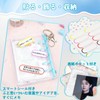 cshare Seal Notebook, Plastan, Transparent, M5 Size, Mount, Sticker Binder,