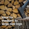 Fiskars 36" Super Splitting Axe, Wood Splitter for Medium to