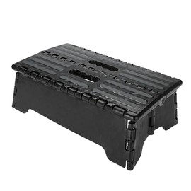 Cunyuer 5 Inch Folding Step Stool, Portable Step Stool for Elderly Adults Kids, Small Step Stools for Bathroom Car Travel, Holds 300 Lb