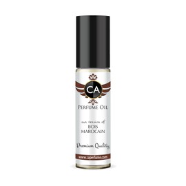 CA Perfume Impression of Tom F Bois Marocain For Women & Men Replica Fragrance Body Oil Dupes Alcohol-Free Essential Aromatherapy Sample Travel Size Concentrated Long Lasting Roll-On 0.3 Fl Oz/10ml