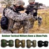 Knee Pads Elbow Pads Khaki Python Universal Protection Knee Elbow