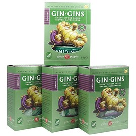 (4 PACK) - The Ginger People - Gin Gins Original Ginger Chews | 84g | 4 PACK BUNDLE
