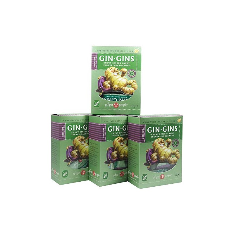 (4 PACK) - The Ginger People - Gin Gins Original