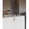 KNOKLOCK 10 Pack 3.75 Inch(96mm) Kitchen Cabinet Handles Champagne Bronze