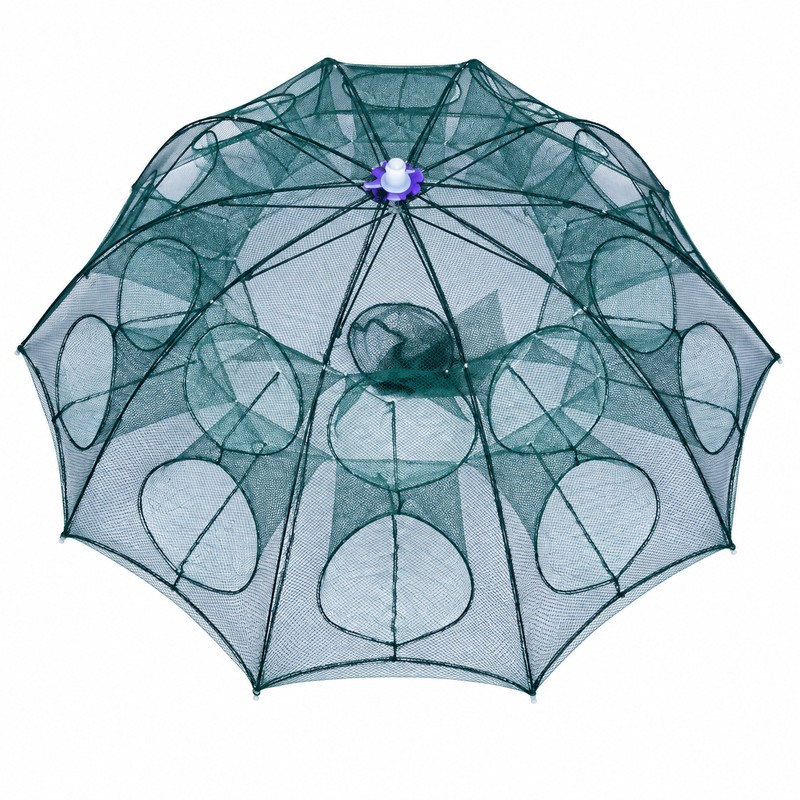 Collapsible Fishing Trap for Shrimp and Bait Fish – Foldable