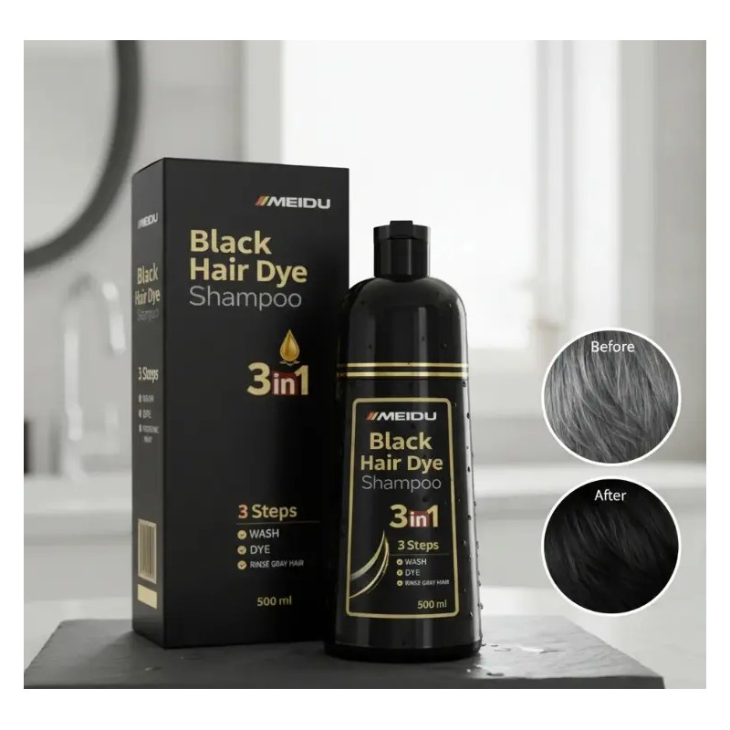 Shampoo Tinte Cubre Canas Excelente