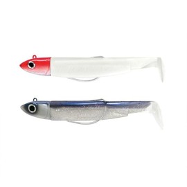 Fiiish Double Combo Off Shore Black Minnow No.1-7cm - 6g - Blanc Tete Rouge - Electric Blue - BM3036