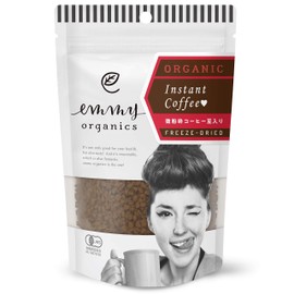 Organic Instant Coffee (with finely ground coffee beans) 1.8 oz (50 g) (25 cups)