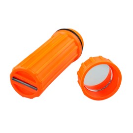 SE 3-in-1 Orange Waterproof Match Storage Box - CCH6-1