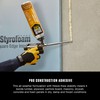 Great Stuff 343087 PRO 26.5-Ounce Construction Adhesive, Each, Cream, 26.5