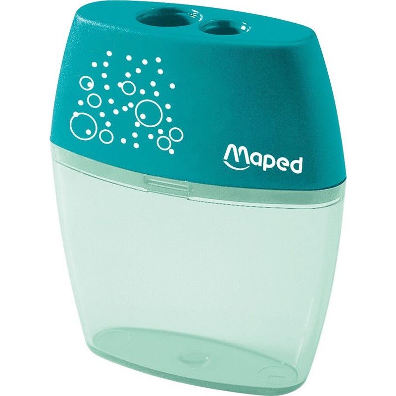 Maped - Set di 2 temperamatite shaker - 2 fori