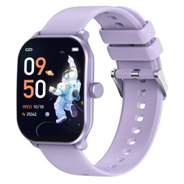Children's Smartwatch for Boys Girls, Fitness Activity Tracker Watch with Pedometer, 65 Sports Modes, Heart Rate Monitor, Sleep Monitor, Alarm Clock, Children's Gifts for Teenagers from 6 Years