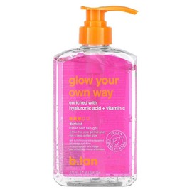 비탄 Glow Your Own Way 클리어 셀프 탠 젤 다키스트 473ml(16fl oz) BTO-01686 Vitan Glow Your Own Way Clear Self Tan Gel Darkest 473ml (16fl oz) BTO-01686, b.tan, Glow Your Own Way, 클리어 × 473ml × 1개