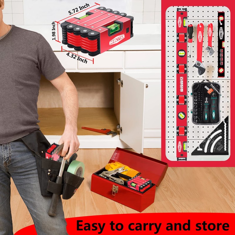Valentines Day Gifts for Him, Foldable Leveler Tool, Dobetter 28-Inch