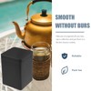 HEMOTON Square Tea Tins Canister with Airtight Lids Tea Storage
