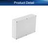 Heyiarbeit 1Pcs 263x185x60mm/10.35" x 7.28" x 2.36" ABS White Dustproof