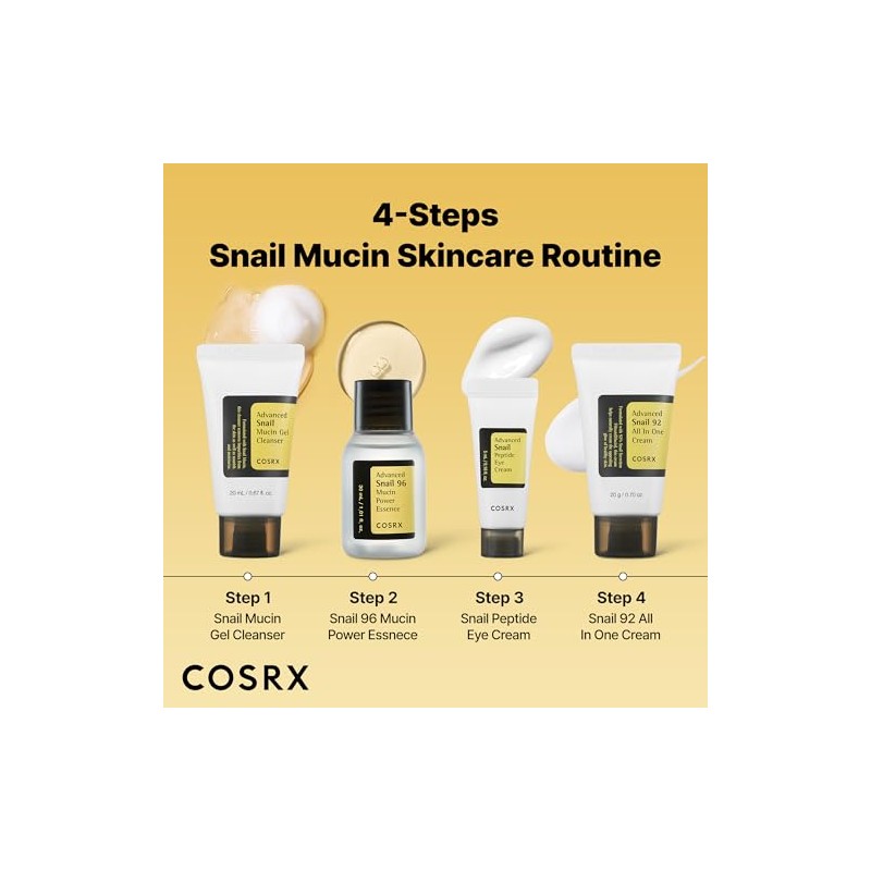 COSRX - All About Snail Kit de 4 piezas