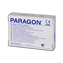 Paragon - Disposable Scalpel Blades Sterile Size No.21 Stainless Steel Gamma Ray Sterilized Pack of 100 Blades in Individual Bags