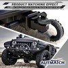 AUTMATCH D Ring Shackle 3/4" Shackles (2 Pack) 41,887Ibs Break