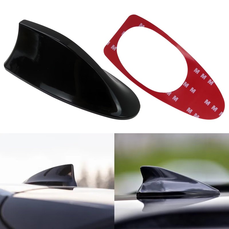 Ebony Shark Fin Roof Antenna Cover for 2015-2019 Hyundai Sonata-Elantra