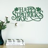 RESACO Metal St. Patrick's Day Sign Happy St Patricks Day