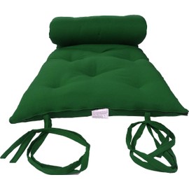 D&D Futon Furniture Hunter Green Traditional Japanese Floor Rolling Futon Mattress 3 x 30 x 80, Foldable Cushion Mats, Yoga, Meditaion