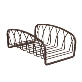 Spectrum Diversified Bronze Twisted Guest Towel Rail