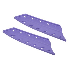 PATIKIL Plastic Safety Knife Cover Sleeves for 8" Nakiri Knife, 2 Pack Knives Edge Guard Blade Protector Universal Knife Sheath for Kitchen, Blue