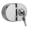 10‑12mm Thickness Glass Door Lock Stainless Steel Push Sliding Gate