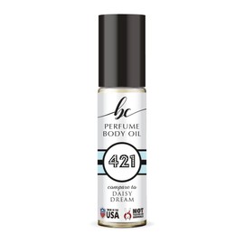 BIOCURA BC Perfume 421 Inspired by Jacob Daisy Dream For Women Replica Fragrance Body Oil Dupes Alcohol-Free Sample Travel Size Concentrated Long Lasting Roll-On 0.3 Fl Oz/10ml