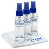 Crizal Lens Cleaning Kit – 3 Cloths +3 Solutions –